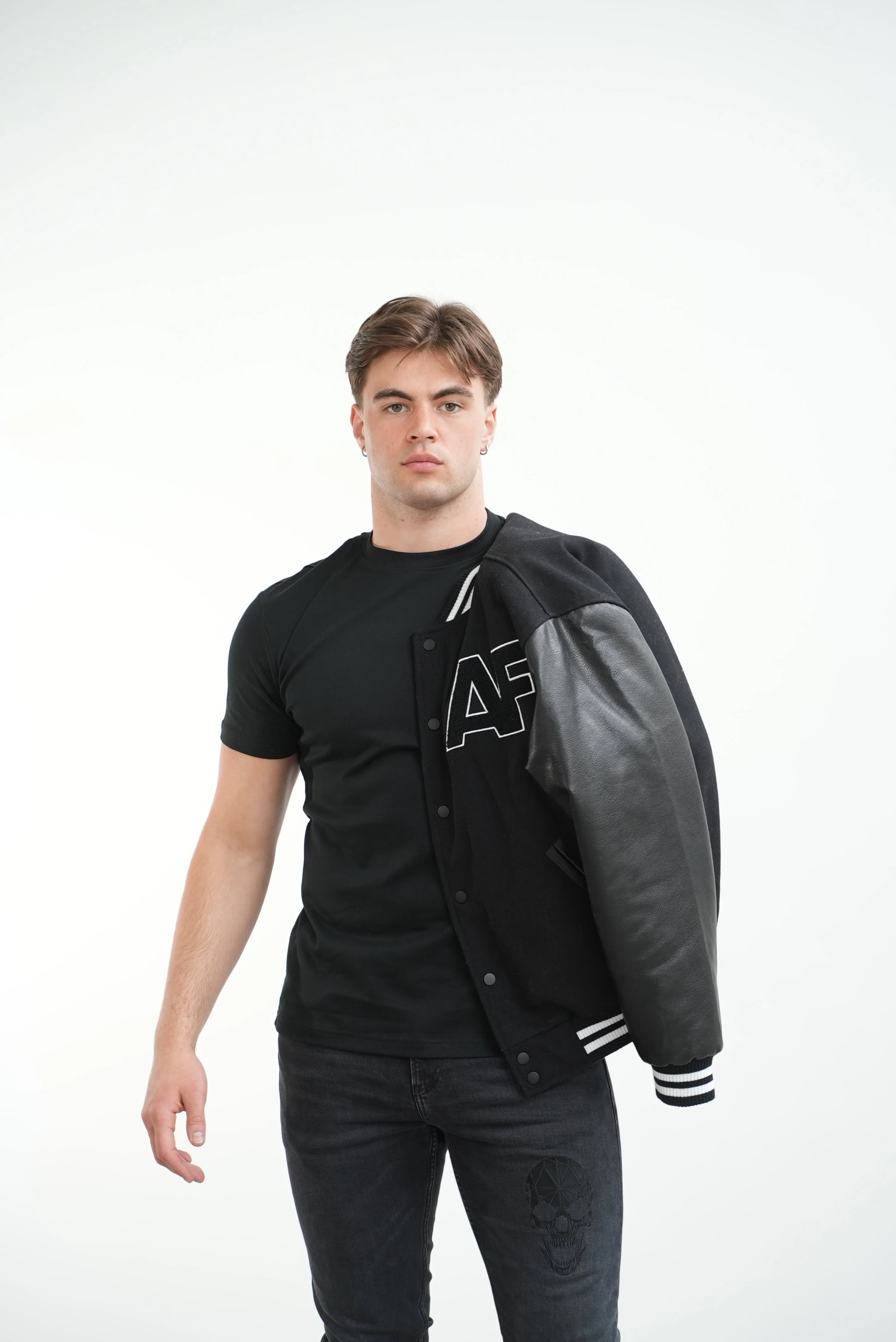 Men's Amico AF Black Jacket - Image 7